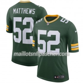 Maillot Green Bay Packers Clay Matthews 52 Nike Vert - Homme